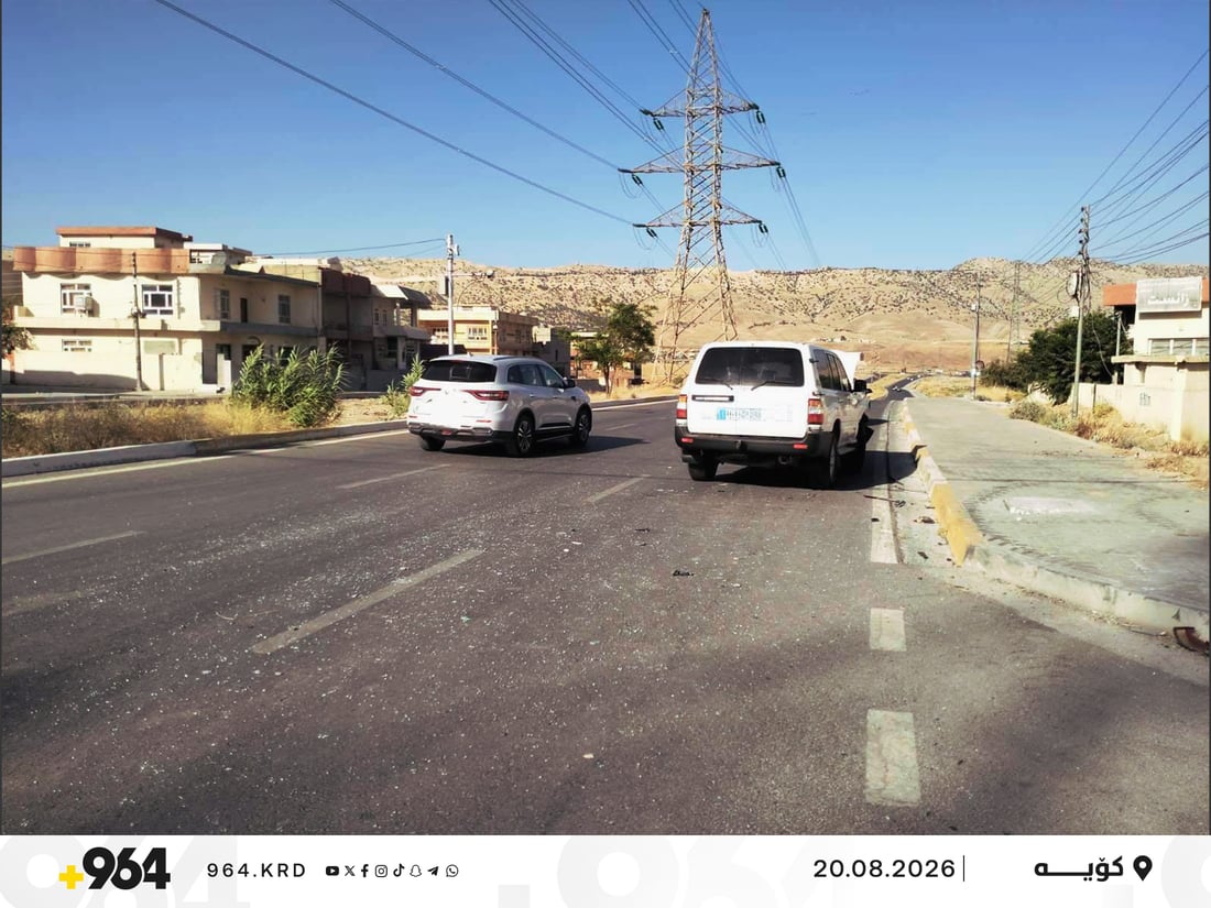 لە رووداوێکی هاتوچۆدا شەش کەس بریندار بوون