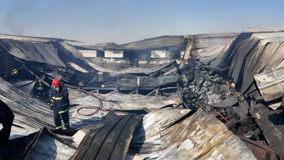 زیانی ئاگری کارگەکەی کەرکوک 15 ملیار دینار بوو