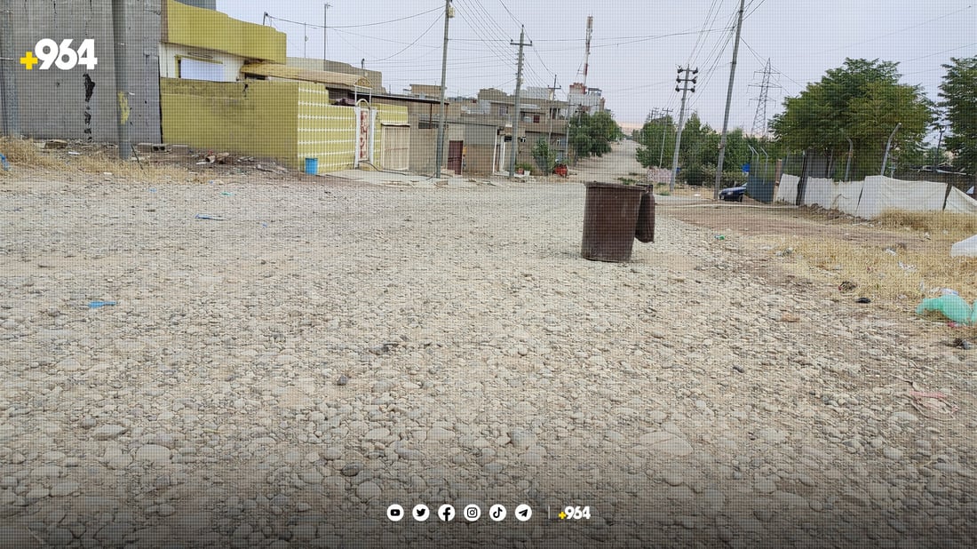 گەڕەکی ئەنفالکراوان لە چەمچەماڵ بێ خزمەتگوزارییە