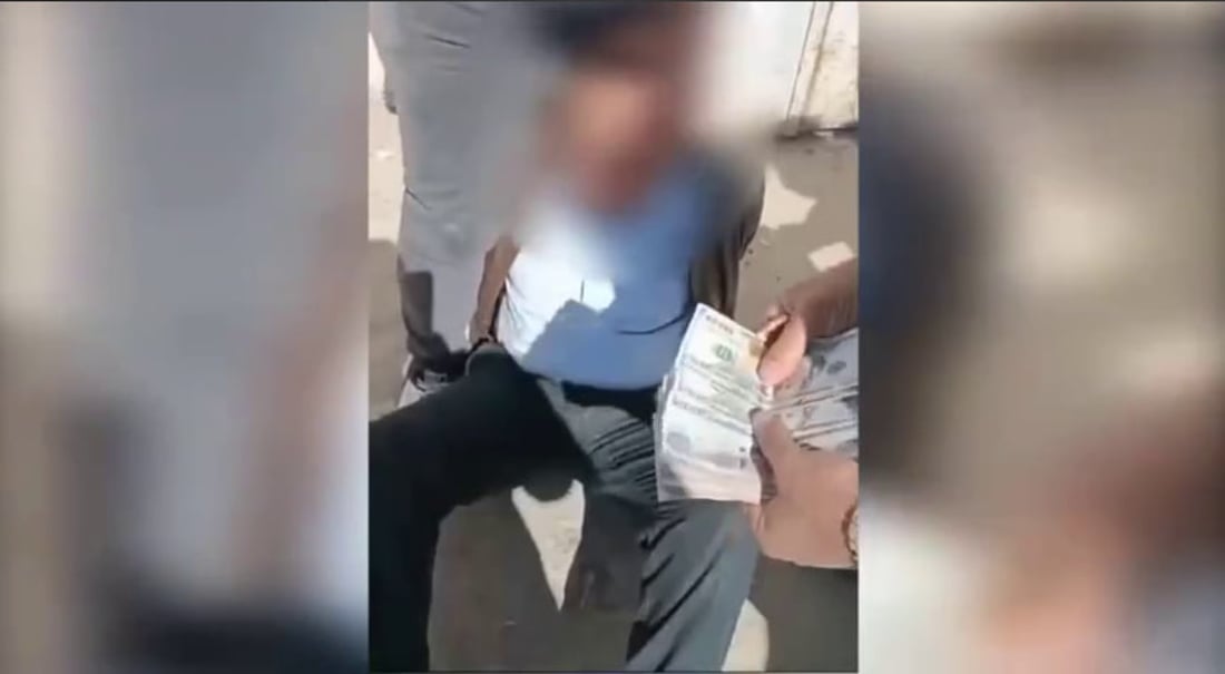شاهد لحظة ضبط مدير الأمن الوطني الأسبق في بابل متلبساً بالرشوة