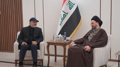 Kataib Sayyid al-Shuhada chief, Hakim discuss post-election landscape