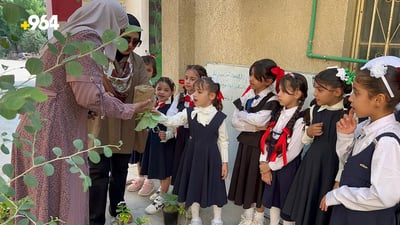 Safwan municipality plants 1000 seedlings in schools for ‘Green Cell’ project
