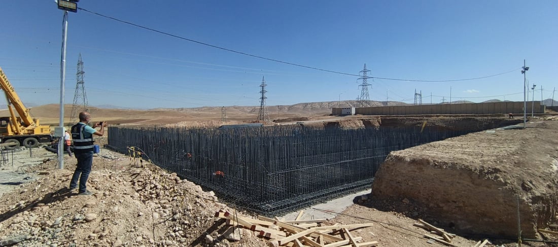 كاركردن له‌پڕۆژه‌ی ئاوی گۆپته‌په ‌- چه‌مچه‌ماڵ ‌ 20%ی تێپه‌ڕاند