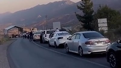 درۆنێک لەسەر رێگای ئامێدی – دێرەلووك كەوتە خوارەوە