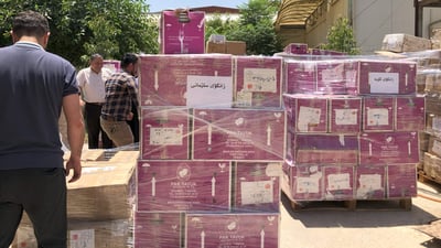 مؤسسة المدى تهدي 20 ألف كتاب للجامعات والمكتبات العامة في كردستان (صور)
