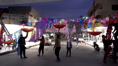 Thousands gather in Qaraqosh for Palm Sunday celebrations