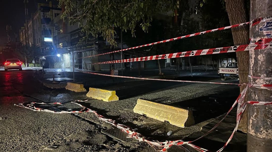 ئاگادارى ئه‌و شه‌قامه‌ى سلێمانى بن