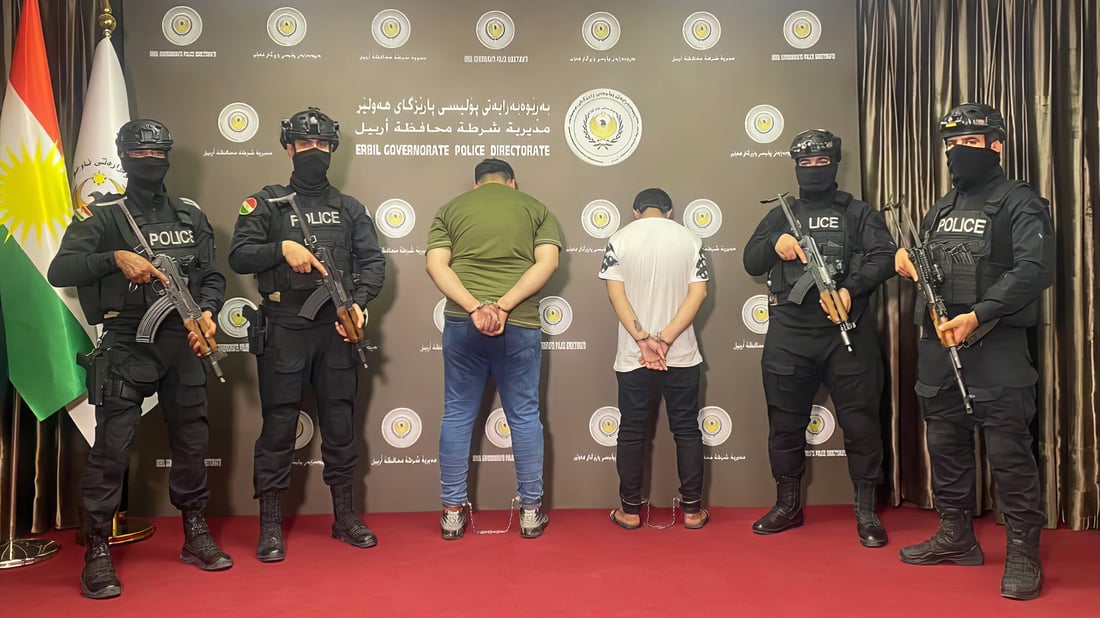 دوو تۆمەتباری ماتۆڕدز لە هەولێر دەستگیر کران