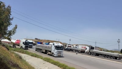 شۆفێرانى بارهەڵگر سێڕیانى هیزۆپیان داخست