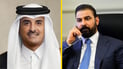 أمير قطر يدعو الزيدي إلى زيارة الدوحة