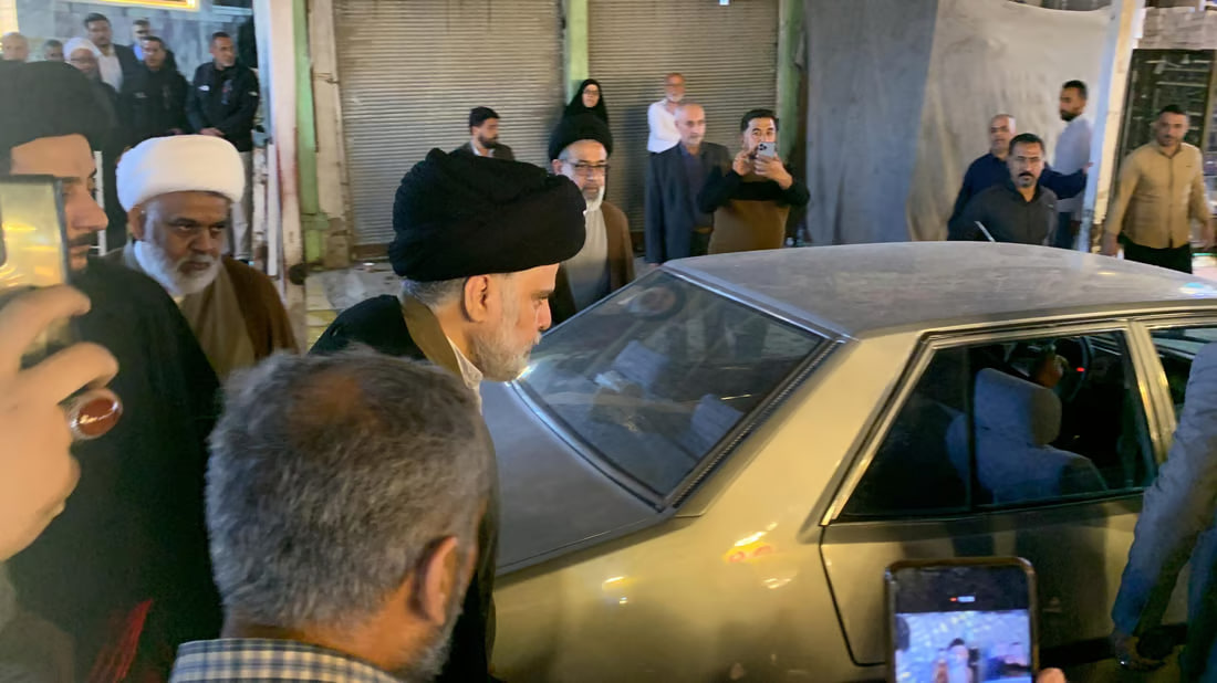Muqtada Al-Sadr visits Grand Ayatollah Ali al-Sistani