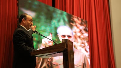 Kurdish leaders honor late Kirkuk governor Najmadin Karim in Erbil memorial