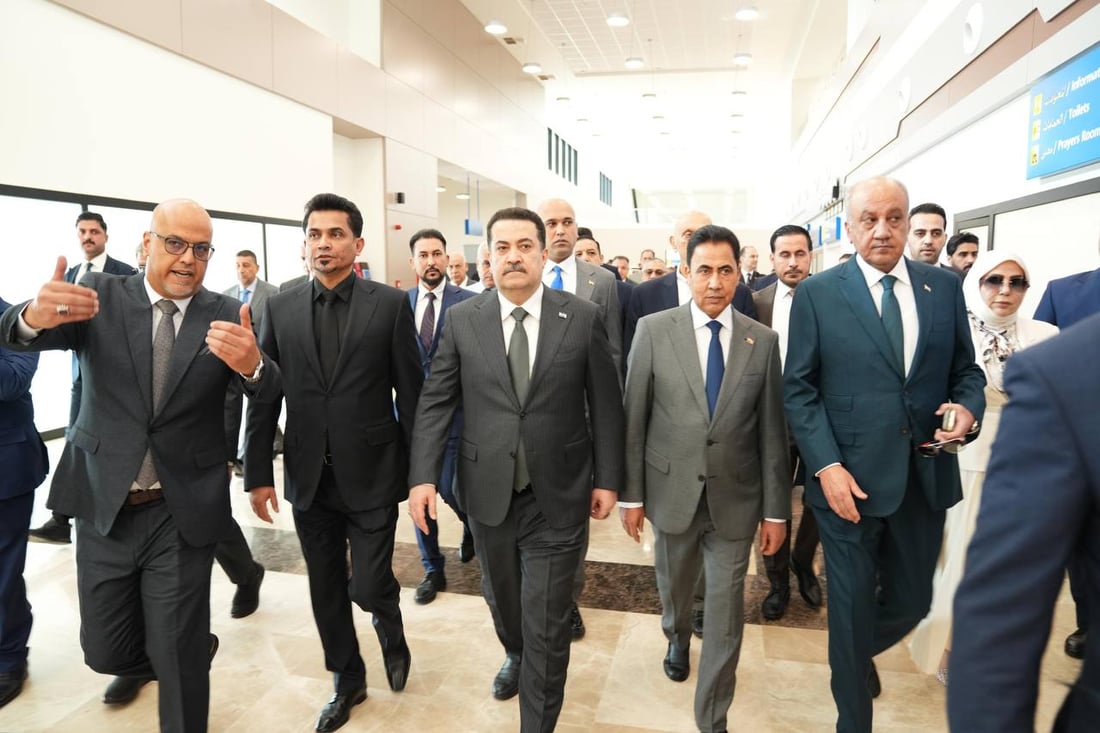 السوداني: مطار الموصل سيكون جاهزاً للتشغيل الكامل خلال شهرين