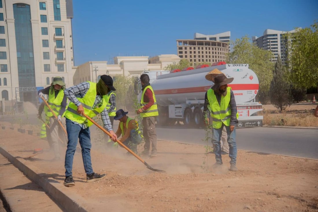 هەڵمەتی نەمام چاندن گەڕەکی سەربەستیی هەولێری گرتەوە