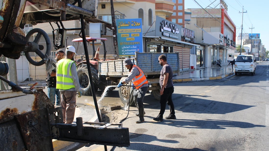 دواى بارانى بەخوڕ هه‌ندێک گه‌ڕه‌كى كه‌ركوك مه‌ترسیان لەسەر دروست دەبێت