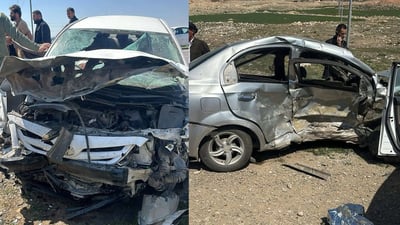 هێزەكانی ئەڵمانیا بە هانای بریندارانی رێگەی کۆیە -هەولێرەوە چوون