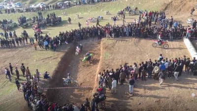 بۆیەکەمین جار پێشبڕکێی ماتۆڕسواری لەقەزای سەیدسادق بەڕێوەچوو