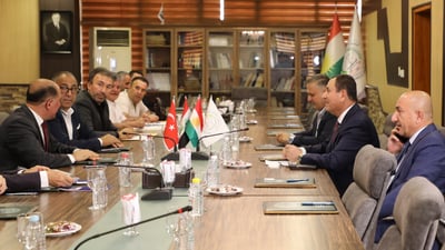 ژووری بازرگانی سلێمانی بۆ شاندێکی تورکیا: وەرن لە کەرتی کشتوکاڵ وەبەرهێنان بکەن