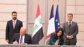 عێراق و فەرەنسا شەش رێککەوتن و لێکتێگەیشتنیان واژۆ کرد