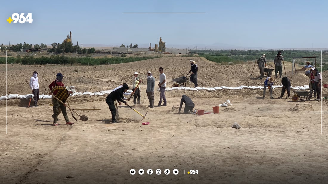 بەریتانییەکان لە گەرمیان بە دوای شوێنەواردا دەگەڕێن