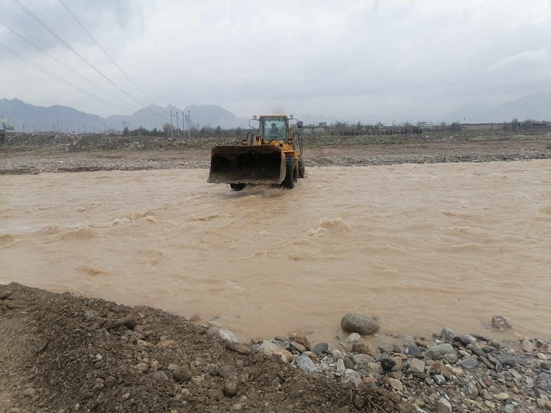 شاره‌وانیى سه‌نگه‌سه‌ر مه‌ترسییه‌كانى دروستبوونى لافاو ناهێڵێت