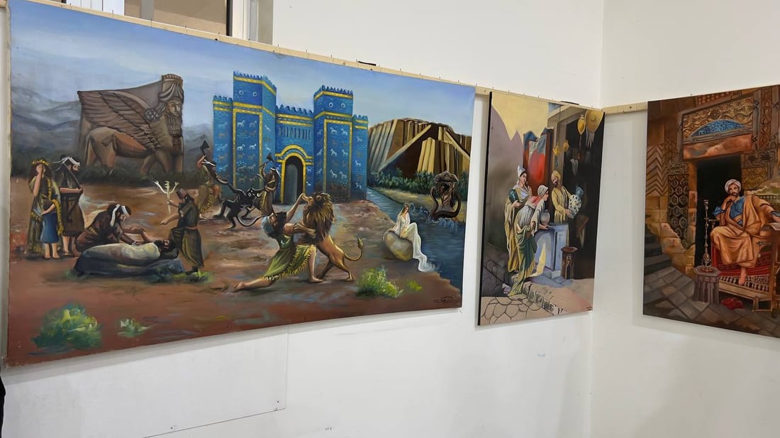 كان يوماً مزدحماً لدى بنات البصرة.. صور من الحضور الكبير في “الفنون الجميلة”