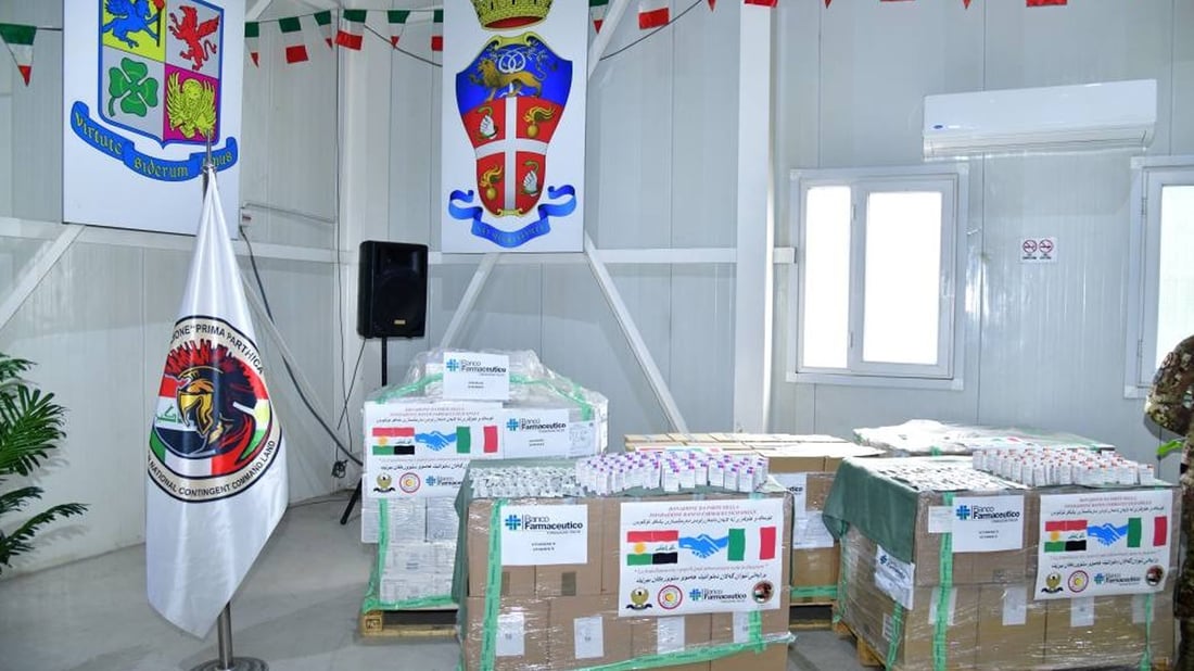 ئیتاڵیا بڕێکی زۆر ڤیتامین D بەخشی بە هەرێمی كوردستان