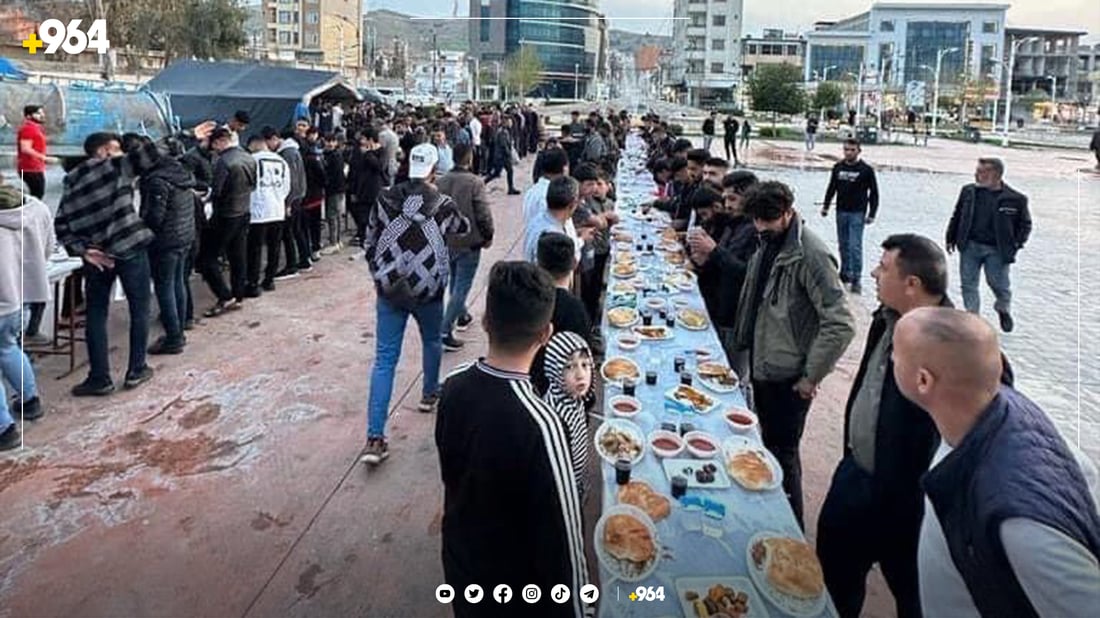 له‌ پاركی ناوشاری زاخۆ ئێواران به‌خۆڕایی به‌ربانگ بكه‌وه‌