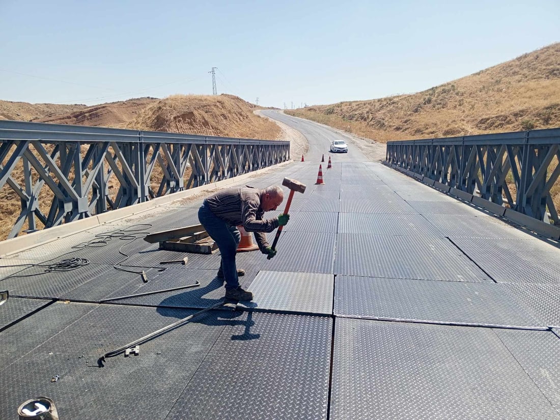 رێگاوبانى كۆیه‌ پرده‌كه‌ى ته‌قته‌قی چاككرده‌وه‌