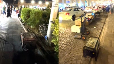 فڕە فڕى مۆلیدەکانى بەردەم قەڵات هاوڵاتیان و گەشتیارانى بێزار کردووە