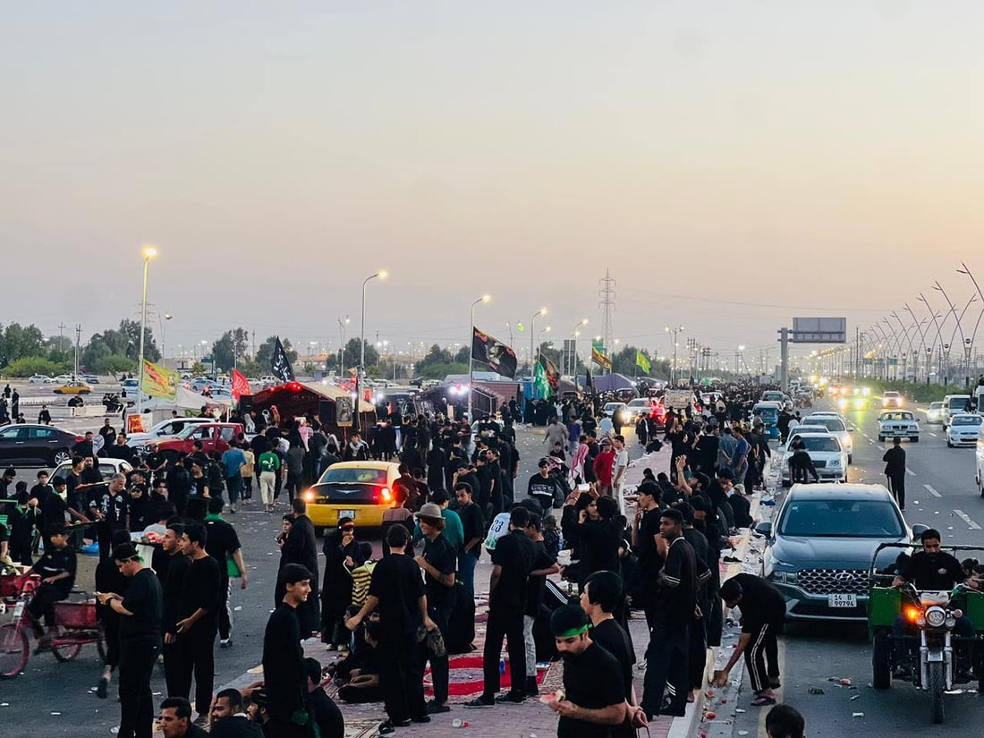 مليون زائر أحيوا ليلة “دفن الأجساد” في الزبير (صور)