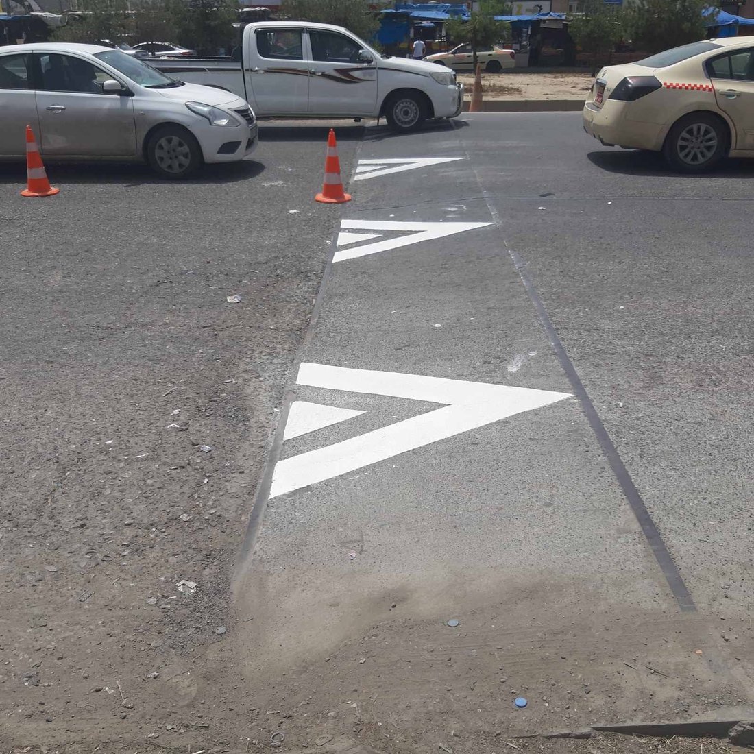 تاسەكانی هەولێر بۆیاخ دەكرێن