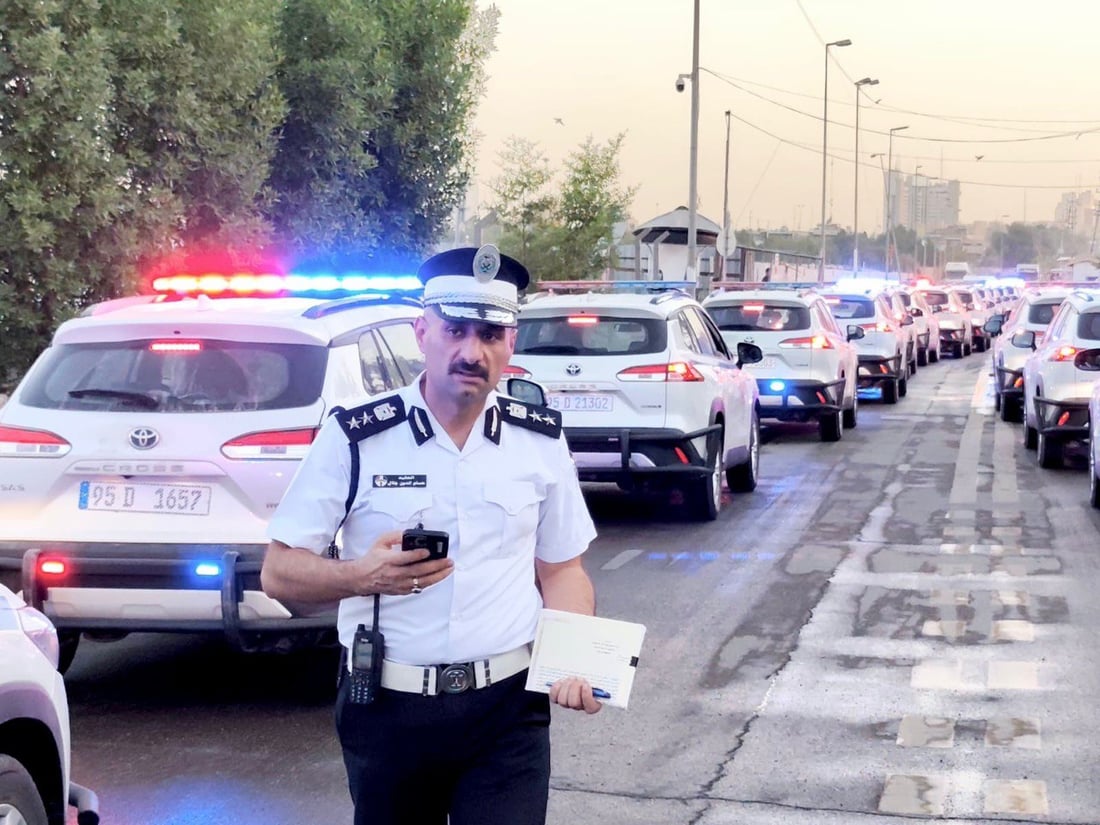 صور: المرور تجهز دوريات بغداد بسيارات حديثة ومواصفات خاصة