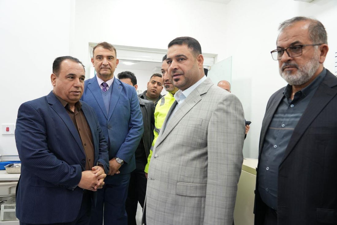 تدشين مركز صحي نموذجي للعراقيين والإيرانيين في منفذ زرباطية