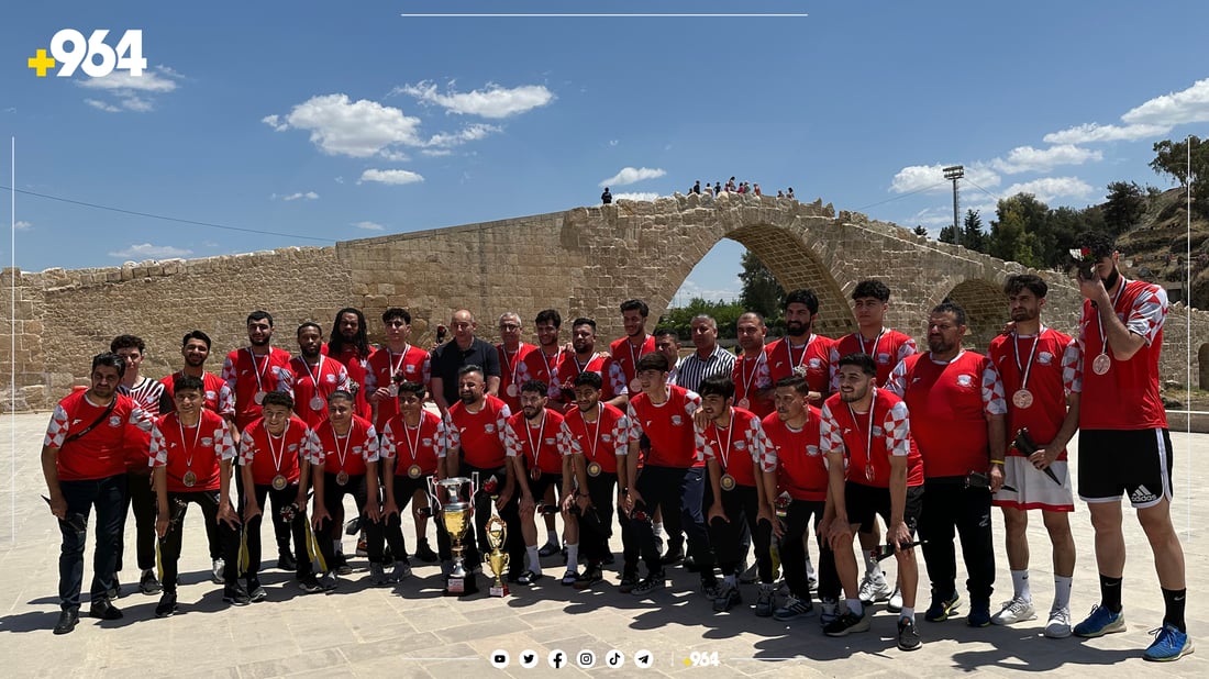 تیپی باسکەی زاخۆ لە پردی دەلال وەک پاڵەوان پێشوازی کرا