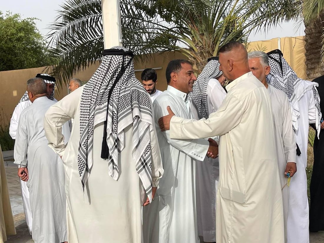 صلاة العيد في وجيهية ديالى بإمامة مالك العقابي: ابتعدوا عن النميمة وساعدوا الآخرين