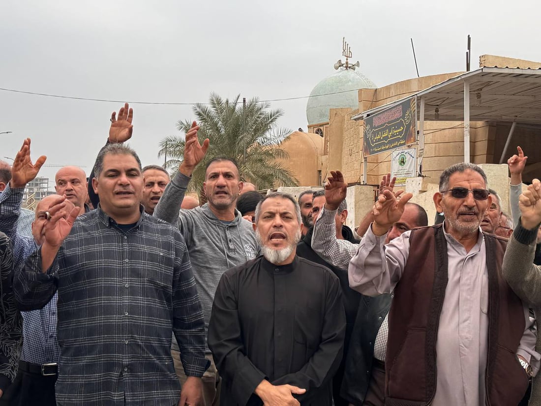 صور: تظاهرة وسط الكوت رفضاً للخصخصة.. “الهورة” لا تثق بالشركات وقد يضيع الحساب