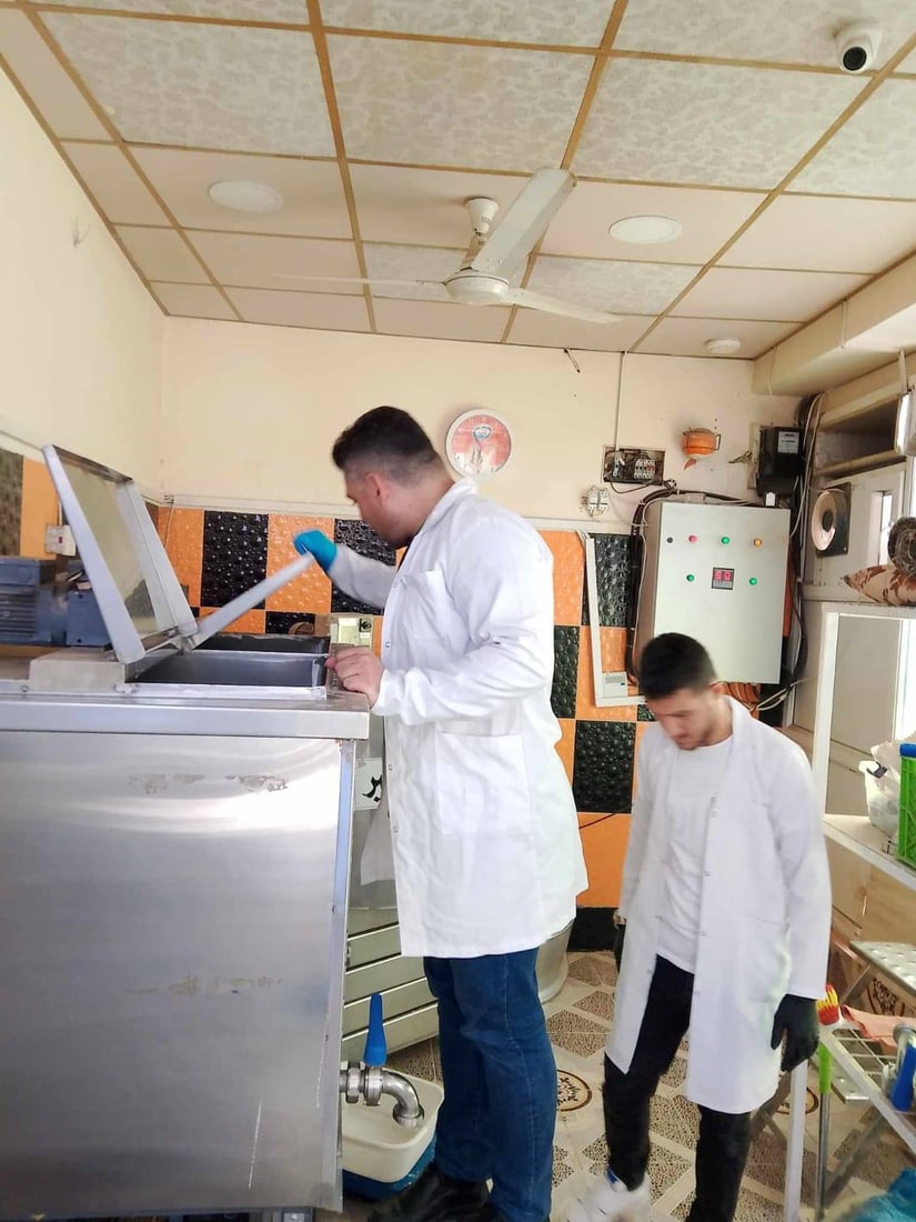 لە هەڵەبجە نانەواخانەیەک سزا درا و دوو شوێنکاریش ئاگادار کرانەوە