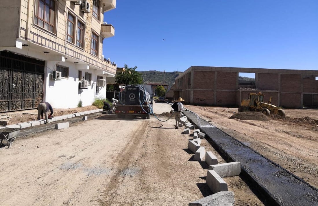 دروستكردنى شەقامێكی نوێی 20 مەتری له‌ دهۆك ده‌ستیپێكرد