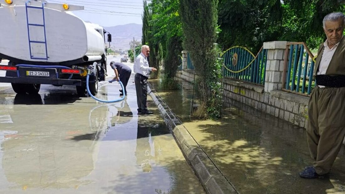 لە تووەسپی پڕۆژەیەكی ئاوەڕۆ جێبەجێكرا