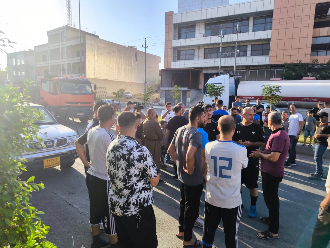 لە دەربەندیخان رێگەیەکی چوون بۆ سلێمانی داخرا