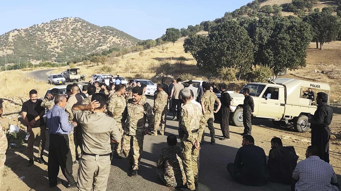 كه‌سێك به‌تۆمه‌تى ئاگركه‌وتنه‌وه‌كه‌ى پێنجوێن ده‌ستگیركرا