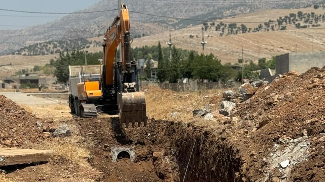 پڕۆژەی ئاوەڕۆی سندوقی سەرکەپکان گەیشتووەتە نیوە