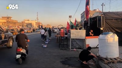 حي العامل جاهز لليلة العاشر.. المواكب في كل مكان لكنها منظمة ونظيفة (فيديو)