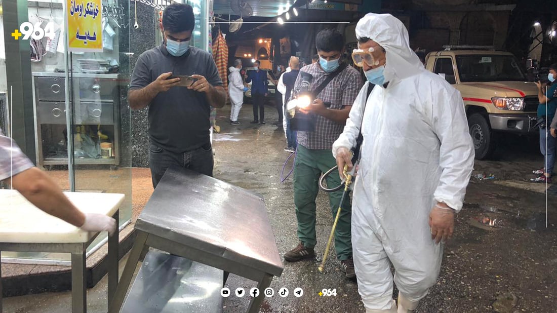 لە سلێمانی.. بۆ رێگری لە پەتای تای خوێنبەربوون هەڵمەتێکی پاک کردنەوەی شار ئەنجامدرا