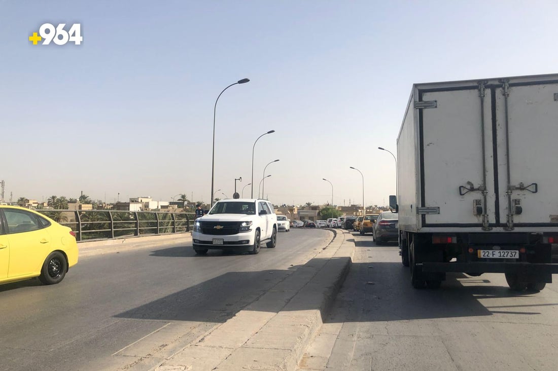 جسر السفارات مفتوح والتأهيل سيكون منتصف الليل منعاً للزحام.. صور من حي العامل