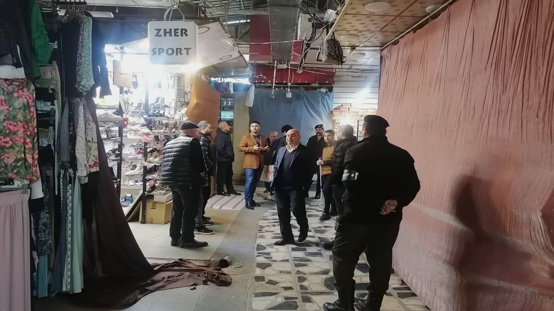 شارەوانی سلێمانی نایەوێ پەردە بە رووکاری دوکانەکاندا بدرێ