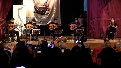 فيديو: بيت العود لنصير شمة يخرج الدفعة الأولى من العازفين في بغداد