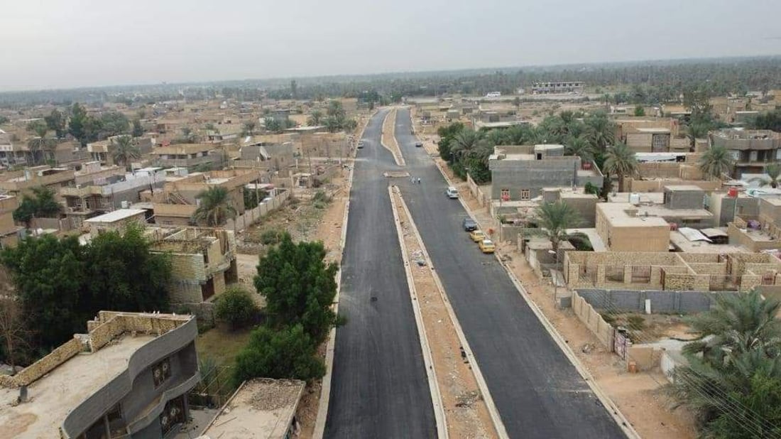 صور من الهندية: تبليط الحمداني اكتمل والأشجار على طول الجزرة حتى شارع طويريج