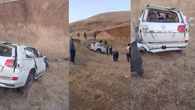 دوو هاوسەفەر تووشی رووداو بوون و کەسێکیان مرد